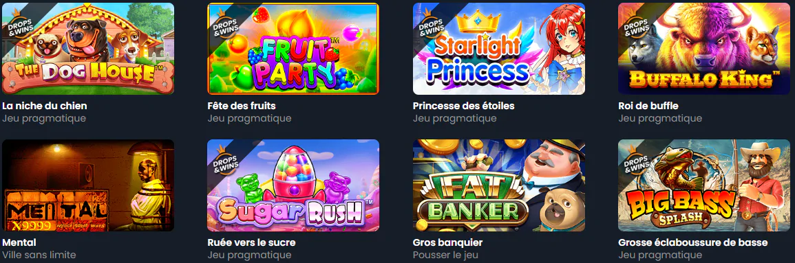 Slots Machines à Sous Jeux en FR Chips.GG Casino