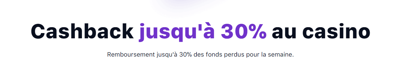 Cashback au Casino 1Win Win-1 Bonus sans Dépôt pour les Nouveaux Joueurs en France