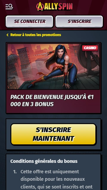 Bonus de Bienvenue en Ally-Spin Casino Sérieux SpinAlly avec Bonus sans Dépôt pour Obtenez
