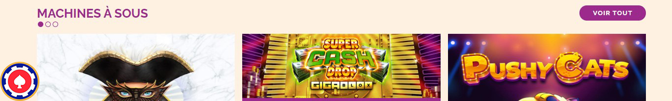 Machines à sous Gagnez gros sur les meilleur machine a sous progressives du casino en ligne Arlequin