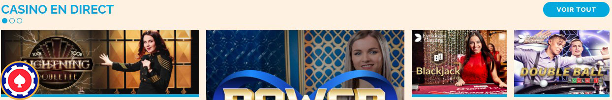 Casino Live Des croupiers professionnels au Casino Arlequin fiable