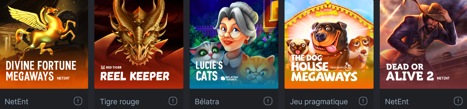 jeux Les meilleures machines à sous en ligne de BC.Game FR pour jouer de l'argent réel