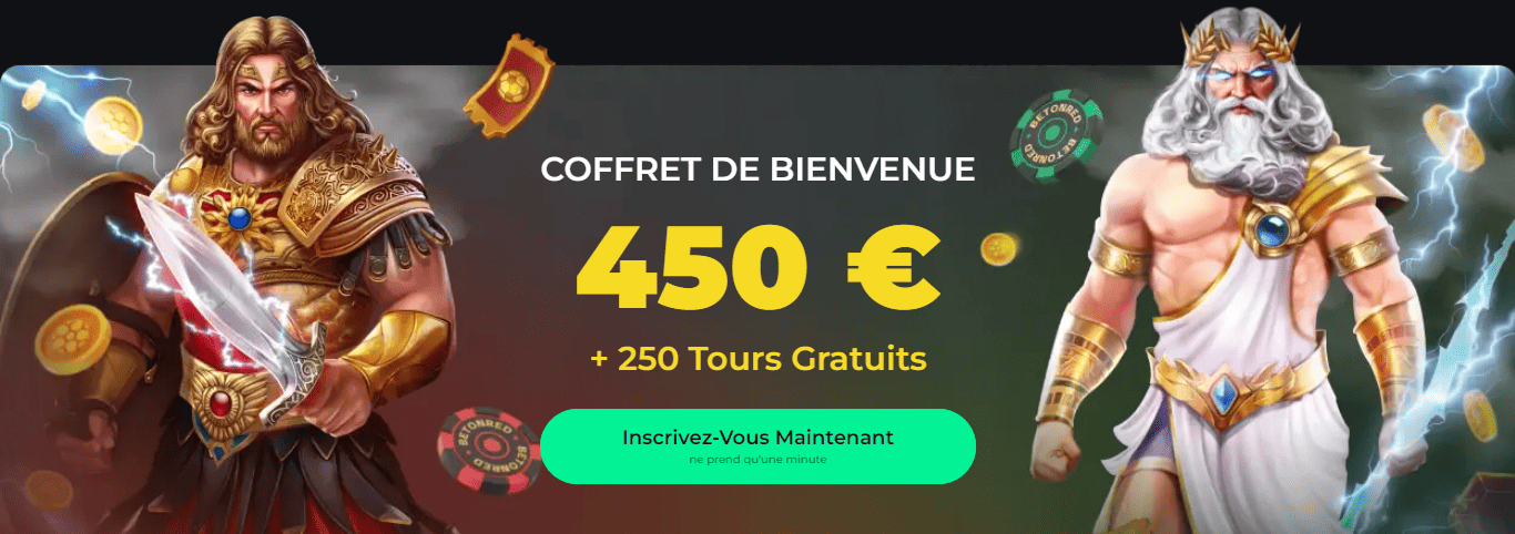 Offre de Bienvenue sur Casino BetOnRed Obtenir Top Bonus sans Dépôt en BetOnRed. COM Site Aujourd'hui !