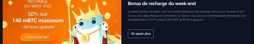 bonus Casino Bets avis bonus et promotions