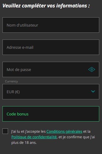 inscription En ligne SuperLines casino mon compte