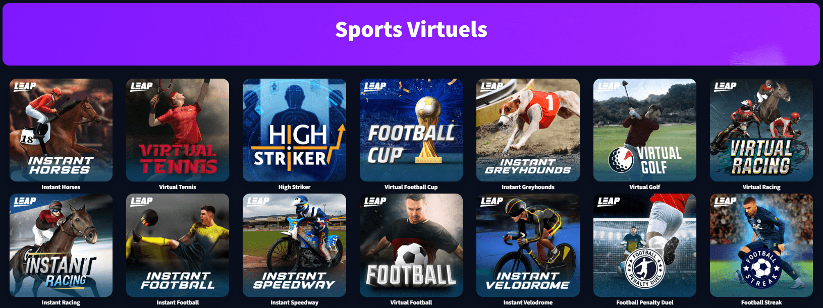 Sports Virtuels Jeux au CazWin Casino Paris sur les Sports Virtuels Jeux au Caz-Win Casino sur le Net Francophone