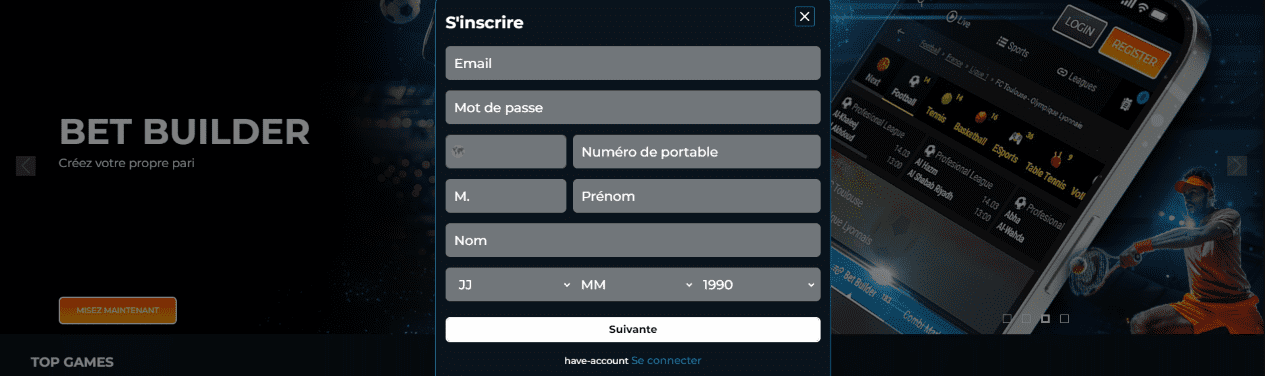 Registre sur Casino Exclusive-Bet Avis FR ExclusiveBetCasino et Connexion à Votre Compte en Site Officiel