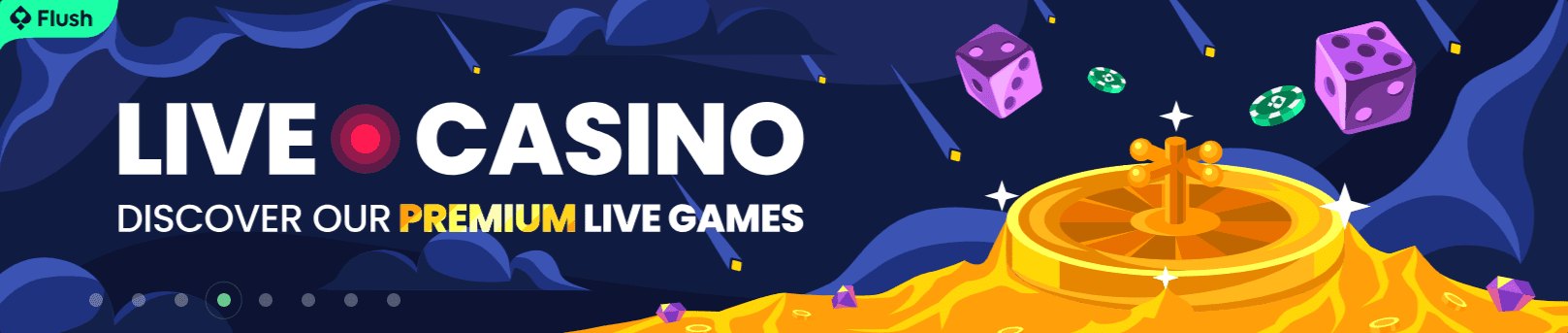 Live Casino au Flush Casino Croupier en Direct Jeux au Casino Flush FR