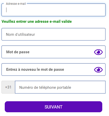 s'inscrire Connexion à Gratorama-Casino Mon Compte en France