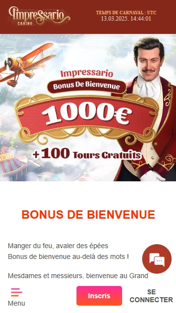 Obtenir le Meilleur No Deposit Bonus sur ImpresarioCasino Aujourd’hui