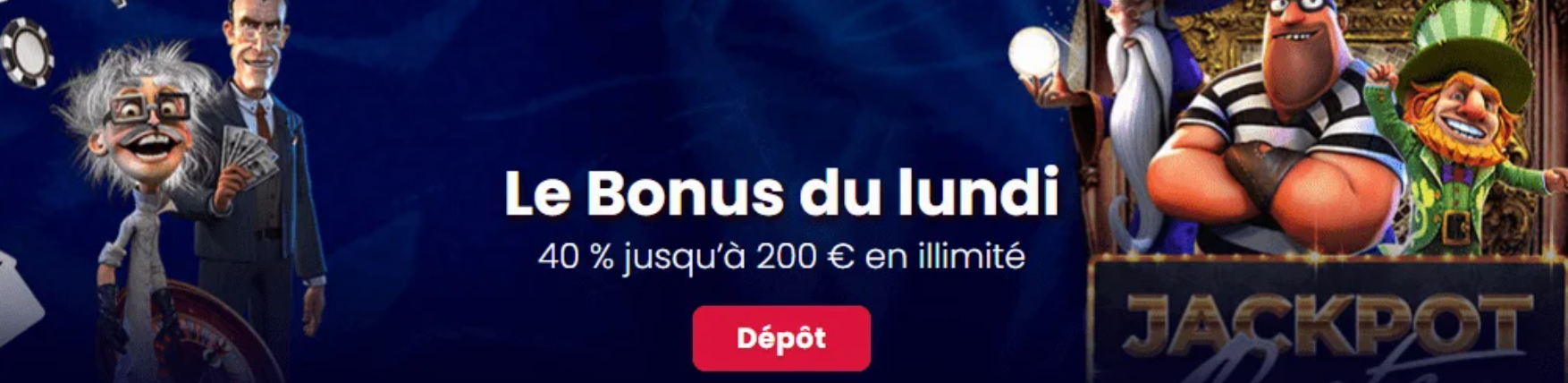 bonus Jack21 casino avis bonus sans dépôt