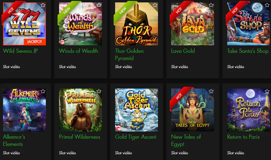 jeux Jouez à vos machines à sous préférées avec 25 tours gratuits LeCoinFlip Casino