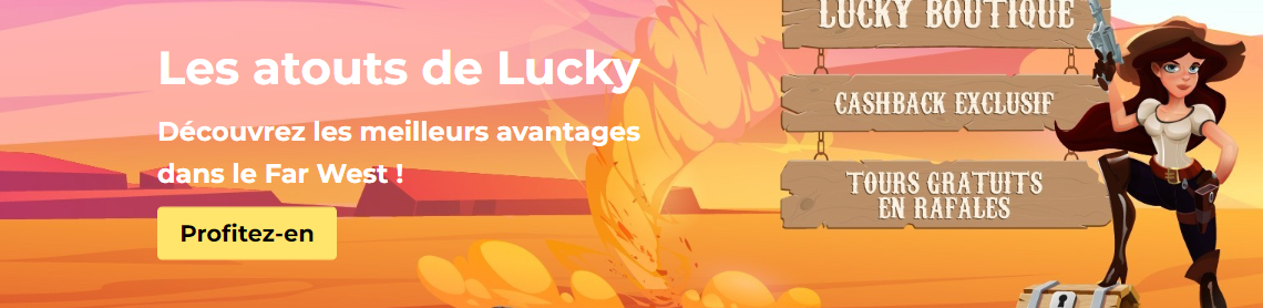 bonus En ligne Lucky Luke Casino bonus sans dépôt