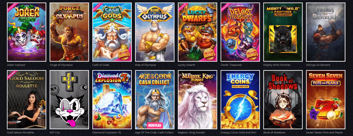 Jeux en Casino LunuBet LunuBetCasino Presente les Plus Populaires Casino Jeux et Slots pour les Joueurs Français