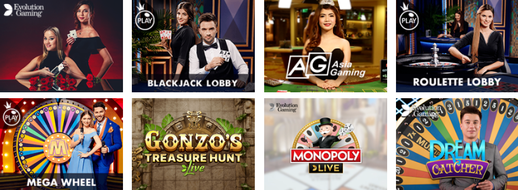 bonus Magical Spin Live Casino jeux revue