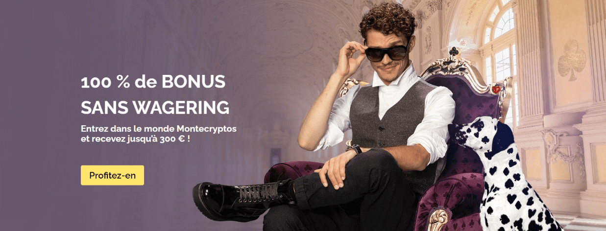 Welcome Bonus au MonteCryptos Casino S Inscrire sur MonteCryptos Casino en Ligne et Obtenir Offre de Bienvenue Sans Wagering