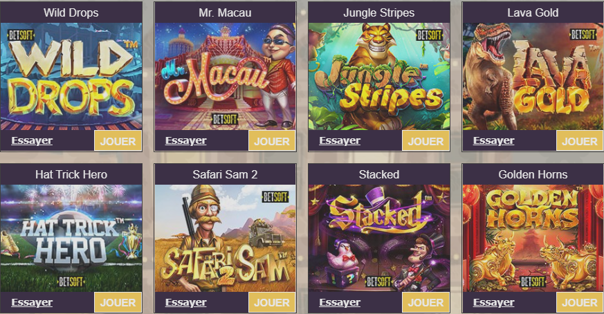 jeux Mister James Casino avis jeux gratuits