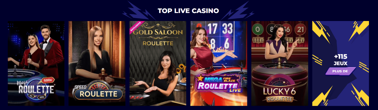 Live Casino Jeux sur Casino Mr.Pacho FR Pacho Casino avec Online Poker sur Mobile App