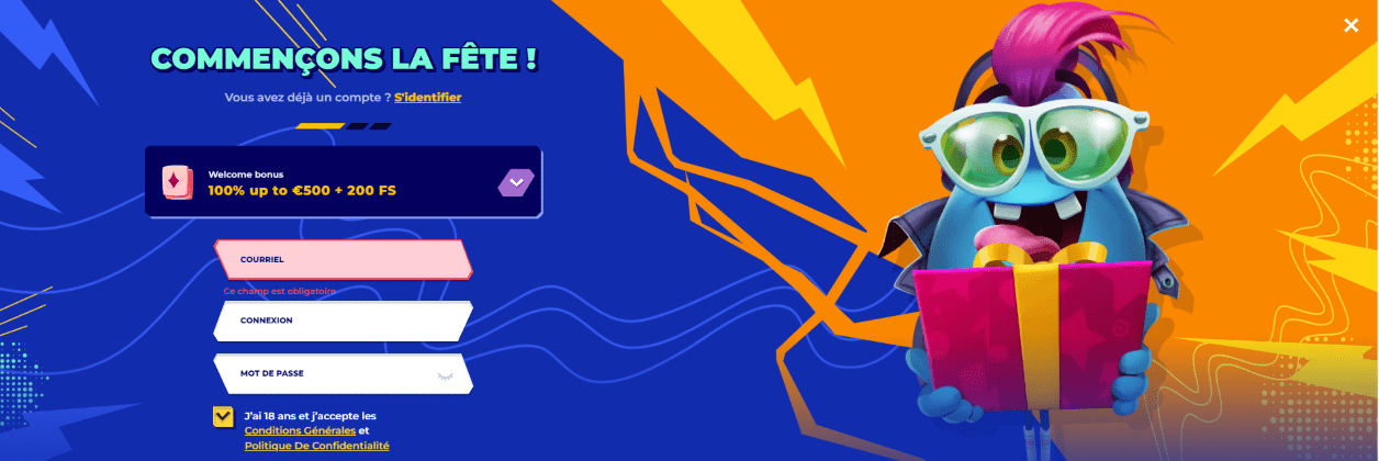 Inscription sur Casino Mr.Pacho S inscrire et Login Rapide au Casino MrPacho sur internet