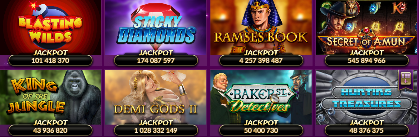 Jackpots Jeux au MyJackpot Casino Code Promo Gratuits au Jeux avec Jackpots sur MyJackpot.FR