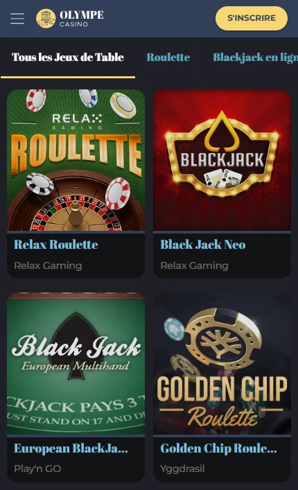 Jeux de Table sur Olympe Casino Un Casino Génial Olympe Cresus avec Jeux de Société - Essayer de Jouer