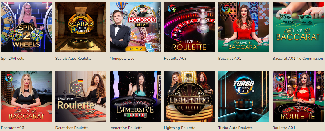 jeux Xpress Casino Orient en Direct Jeux