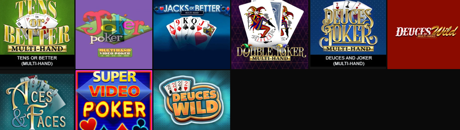 Jeux de Cartes au Parklane Casino Tous Jeux de Table au ParkLane Casino NET Pour les Joueurs Français