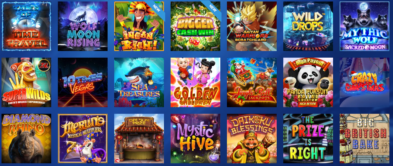 Jeux Win 2 Play en ligne avec le choix des top machines à sous jeux