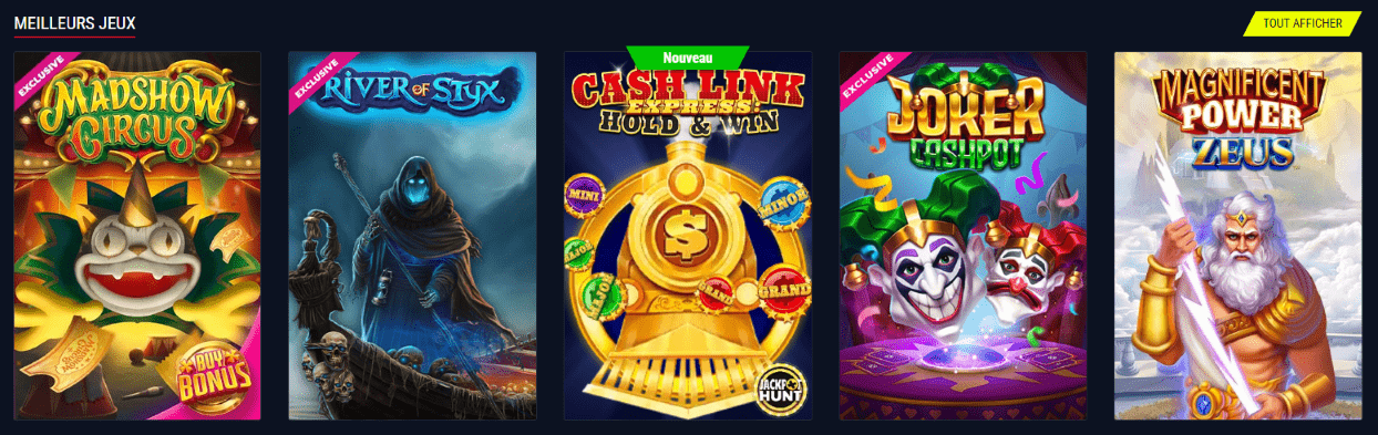 Casino Jeux en Rabona Informations sur les Jeux de Casino de Rabona France