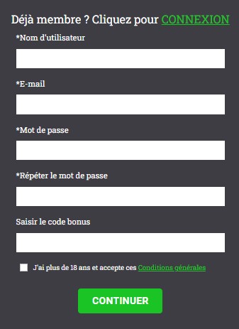 s'inscrire Connexion Radiocaz Casino mon compte