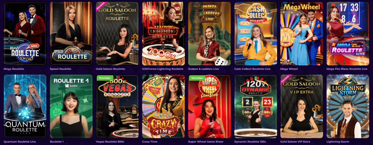 Live Jeux en RoyalGame Casino Explorez le Plus Populaires Croupiers en Direct Jeux au Casino GamesRoyal