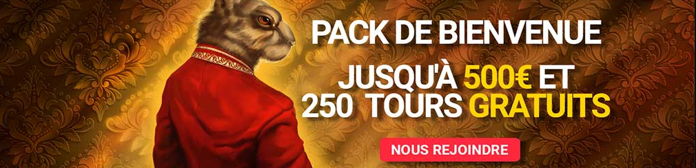 bonus Rabbit Casino en ligne bonus sans dépôt bonus codes
