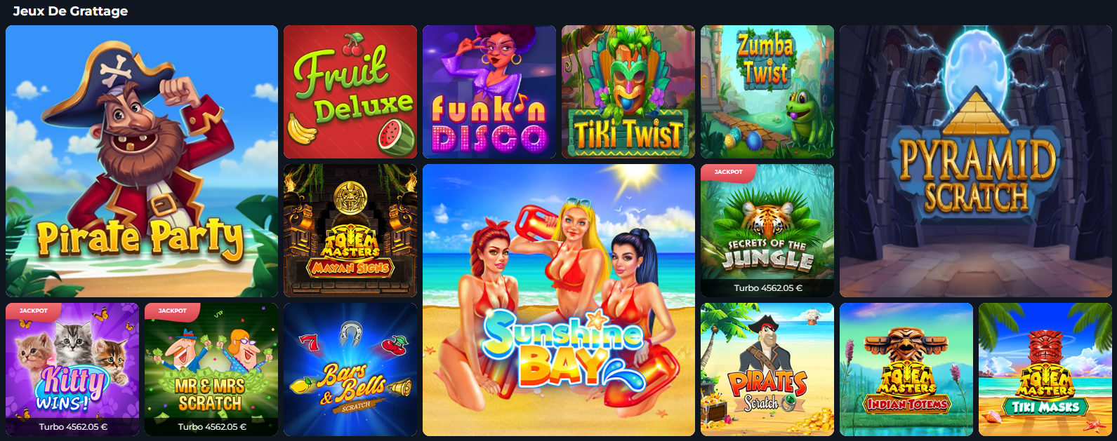 Jeux de Gratter au Scratchmania Casino Jeux de Grattage Secure au Casino Scratch-Mania 2025