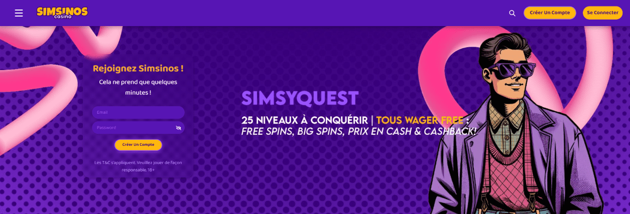 Casino SimSinos Pour les Joueurs Français