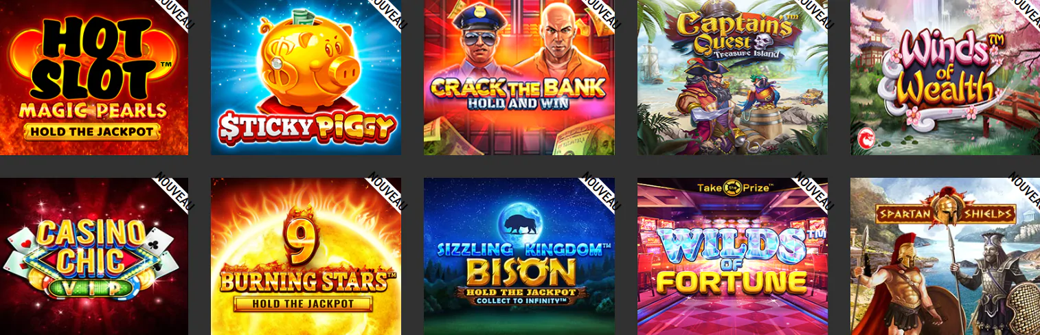 Jeux Connexion à Casino Million et jouer les meilleures machines à sous de l'argent réel