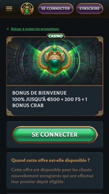 Bonus de Bienvenue sur Casino Talismania Obtenir Code Promo et no Deposit Bonus au TalismaniaCasino en Ligne