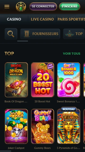 Jeux sur Casino Talismania FR Talismania Avis Top Casino Jeux pour le Plaisir