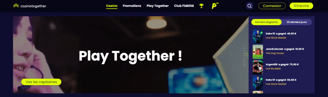 Propos du Together Casino Avis Together Casino en Ligne Fiables Francophone