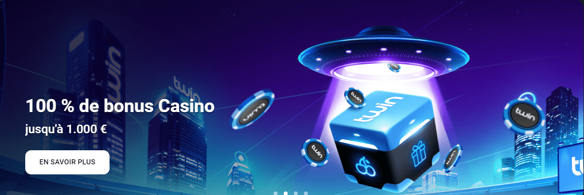CasinoTwin en Ligne - Bonus de Bienvenue Promotion