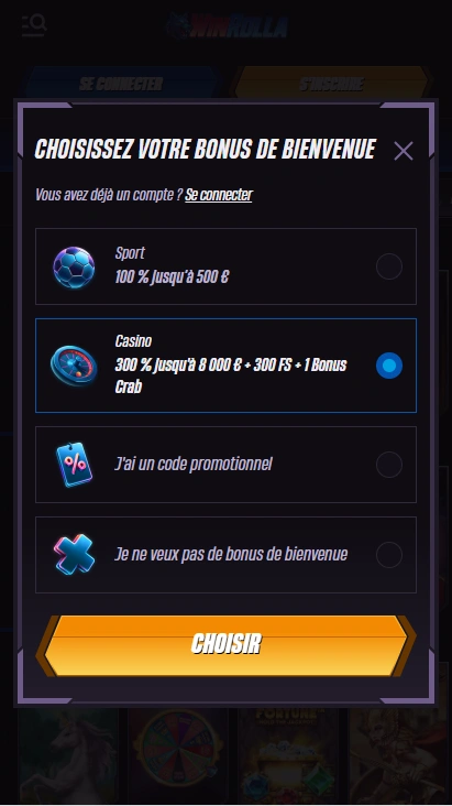 Inscription à Win Rolla Casino Connexion à WinRollaCasino en France et Obtenir Top Bonus Aujourd’hui