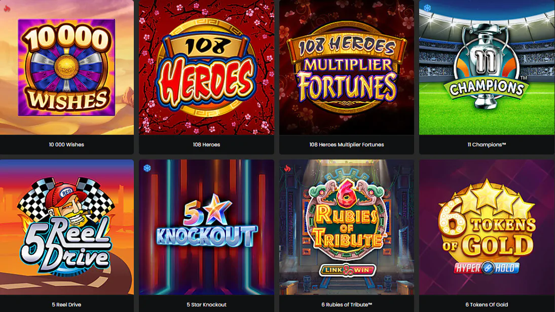 jeux Machines à fruits classiques, jeux progressifs au Casino Zodiac Ligne FR