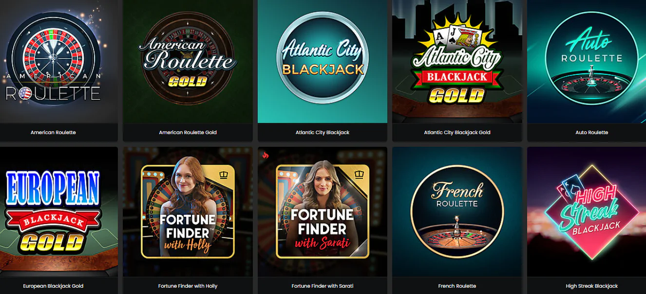 jeux ZodiacCasino en ligne revue Jeux de table pour de l'argent réel