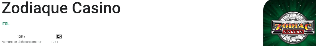 jeux L'application du casino en ligne Zodiac est disponible au téléchargement